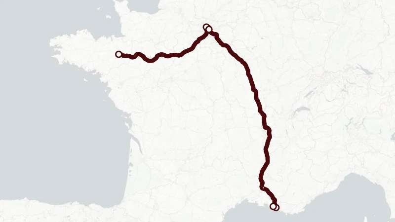 Route preview