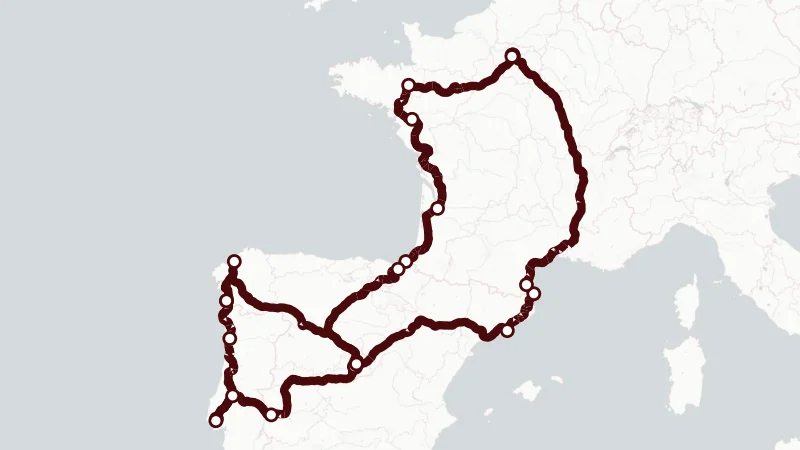 Route preview