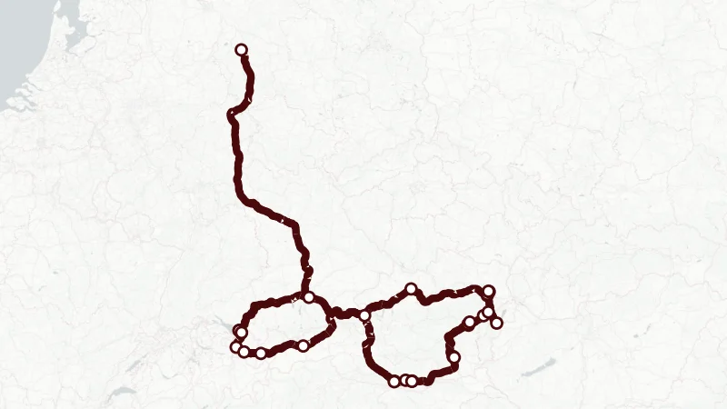 Route preview