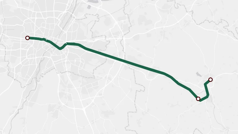 Route preview