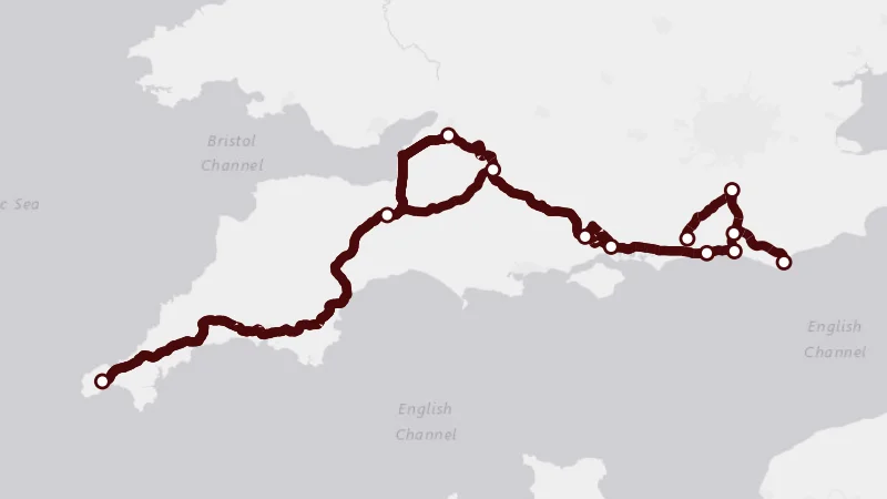 Route preview