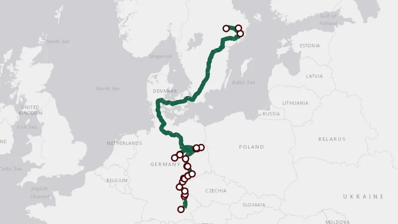 Route preview